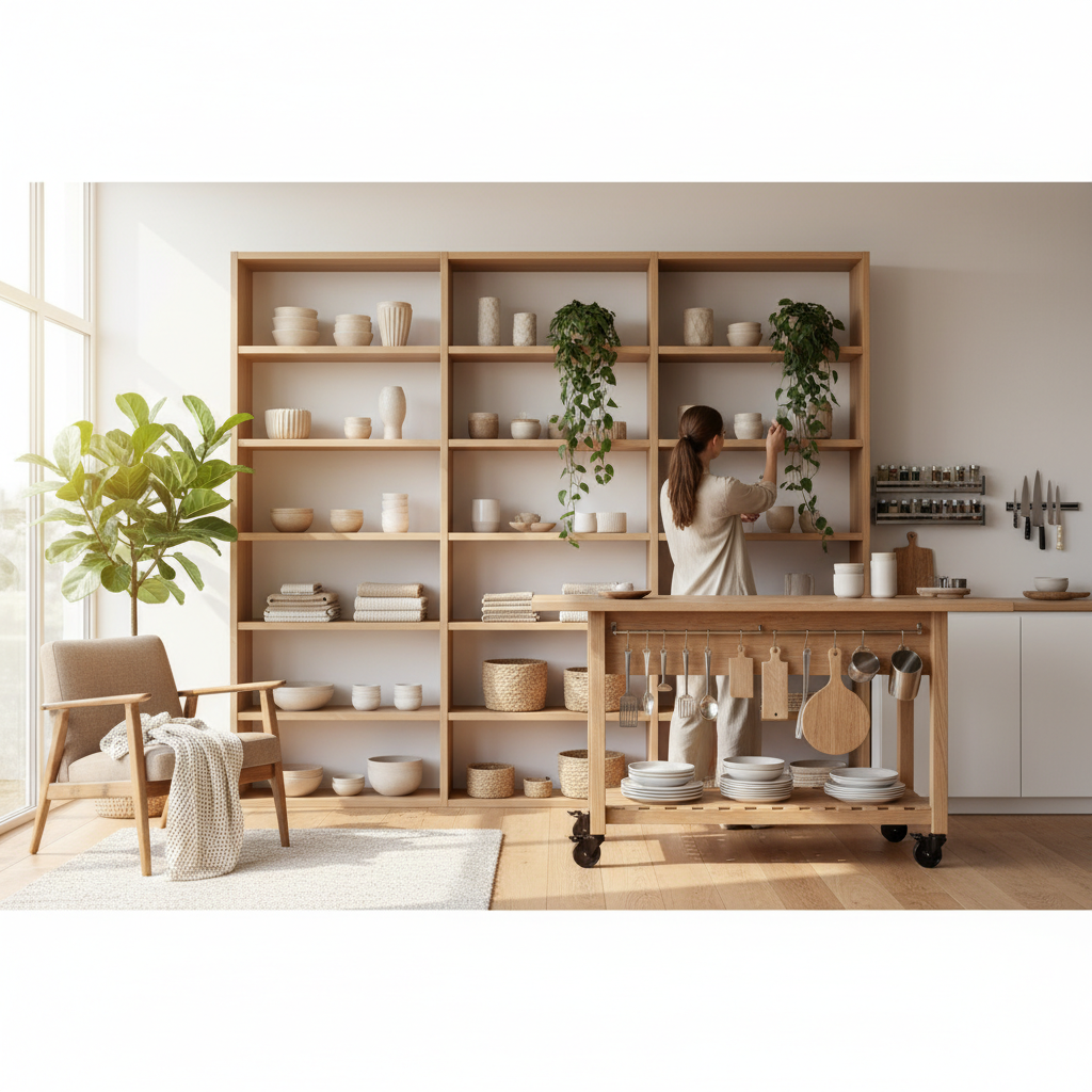 Exploring Vertical Storage Solutions for Maximizing Residential Space Efficiency