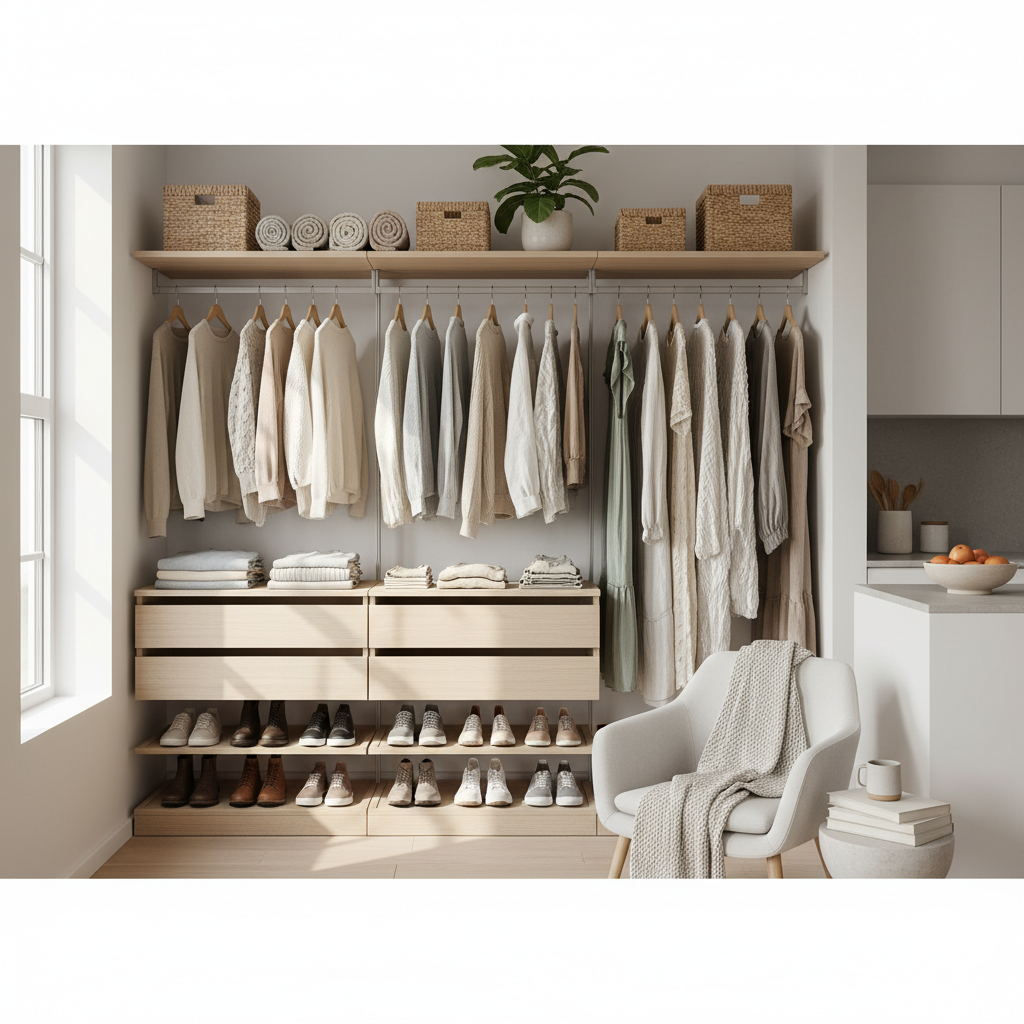 Optimizing Closet Systems for Diverse Wardrobe Needs