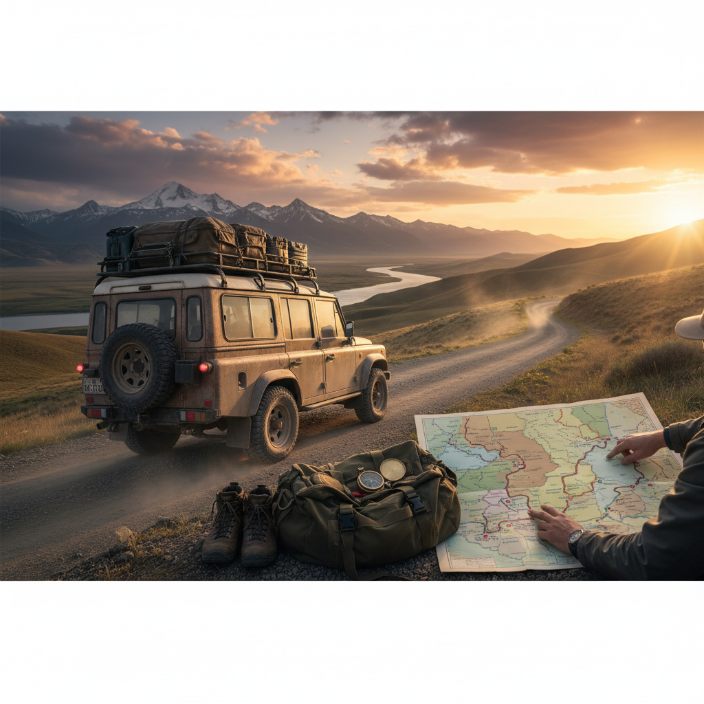 Understanding the Principles of Planning Multi-Country Overland Journeys