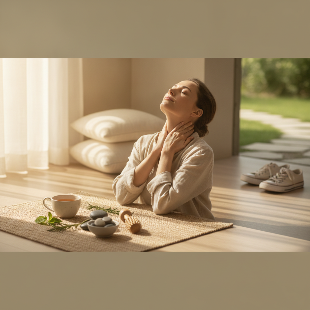 Simple Self-Massage Techniques for Everyday Muscle Tension Relief