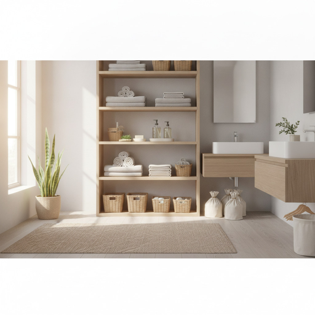 Smart Strategies for a Seamlessly Organized Bathroom Space